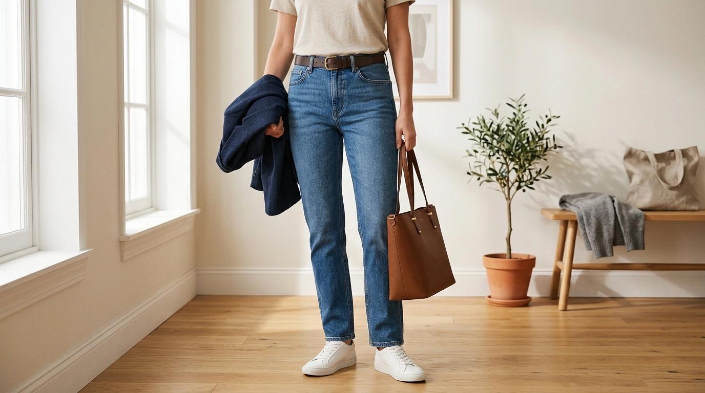Calvin Klein Women’s Blue Cotton Jeans: Fit & Style